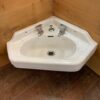 Edwardian Corner Sink with Taps
