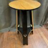 Vintage Art Nouveau Wooden Side Table