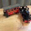 Vintage playmobile steam carriage