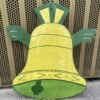 Vintage Handpainted Fairground Panel Bell