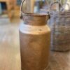 Vintage Bronze Coloured Milk Churn
