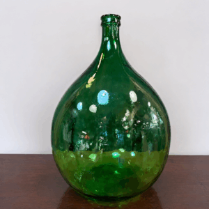 Green Glass Demijohn