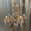 Vintage Italian Tole Chandelier