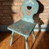 Vintage Hand Painted German Folk Chair