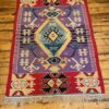 Antique Hand Knotted Egyptian Wool Kilim Rug