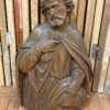 Carved Saint Peter Relief