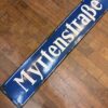 Enamel German Street Sign - Myrtenstraße