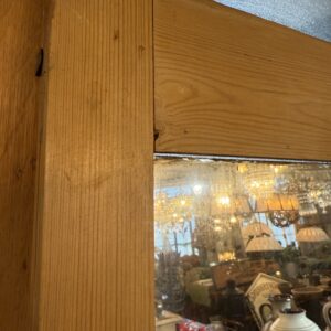 Vintage Large Pine Mirror