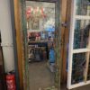 Vintage Distressed Painted Mirror