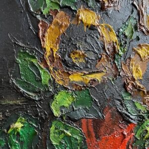 Vintage Oil Painting, Flowers