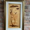 Contemporary Intarsia Summer Artwork