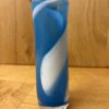 Vintage Langham Blue Swirl Vase