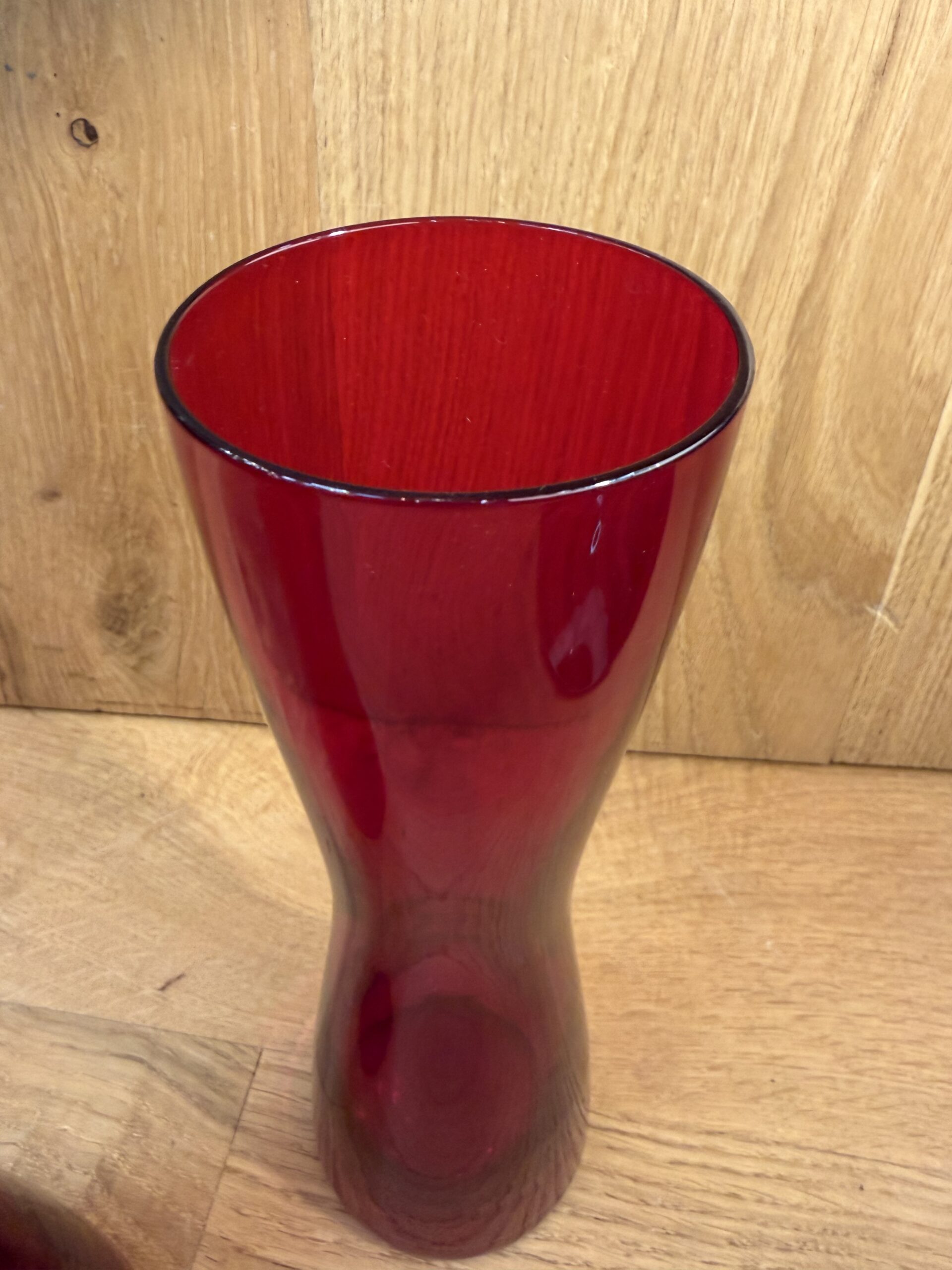 Mid Century Whitefriars Soda Glass Pair Mid Century Whitefriars Soda Glass Pair