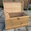 Victorian Pine Blanket Box
