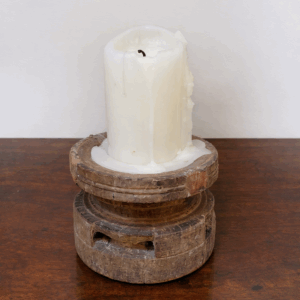 Rustic Candlestick Pedestal