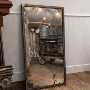 Industrial Steel Framed Mirror