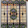 Tiffany Style Leaded Glass Panel