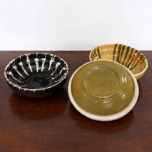 Vintage Hungarian Drip Glaze Bowl