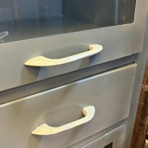 Contemporary Industrial Barrister Bookcase