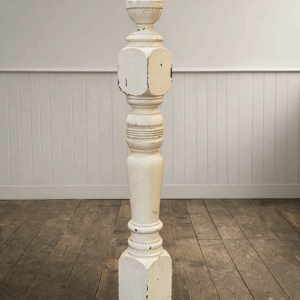 Alternative view of Victorian Painted Pine Newel Post