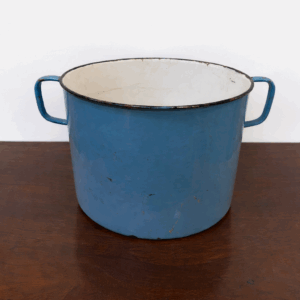 Vintage Enamel Bucket