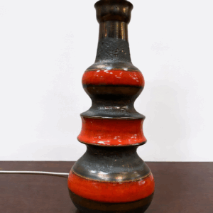 1970s West German Ceramic Table Lamp Base