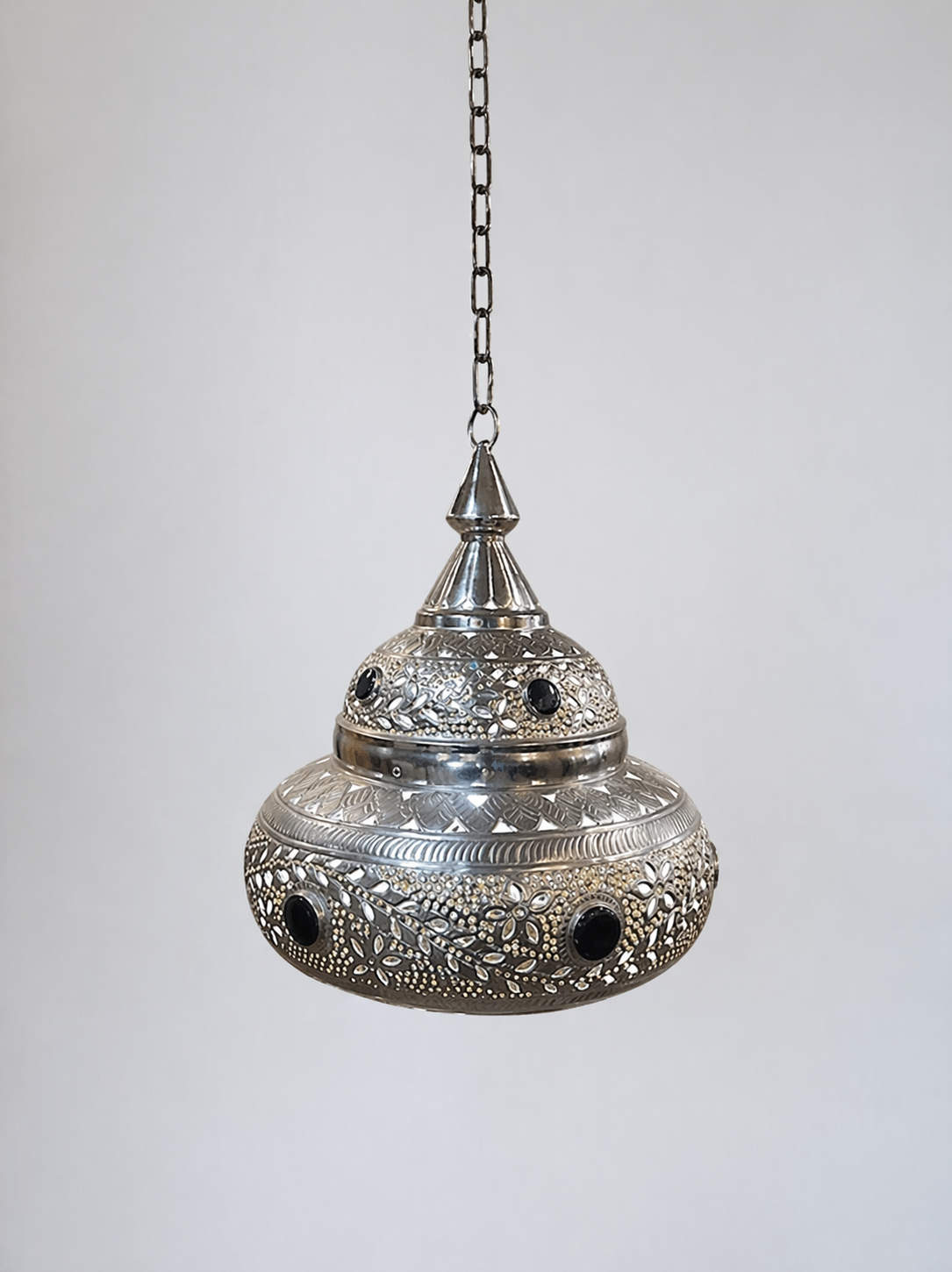 Moroccan Pewter Pendant