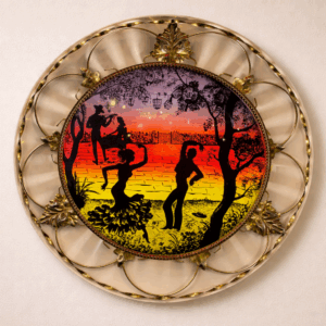 Vintage 1970s Flamenco Wall Light