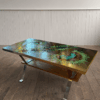 Mid Century Belgian Tile Top Table