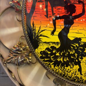 Vintage 1970s Flamenco Wall Light