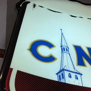 Alternative view of Vintage Belgian Beer Illuminated Sign