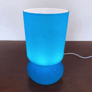 Vintage Ikea Lykta Glass Lamp