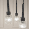 1970s Cascade Three Shade Pendant