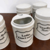 Vintage Parmacy Storage Jars