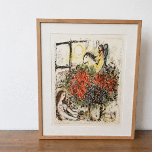 Vintage Marc Chagall Lithograph Print