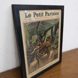 Framed Le Petit Parisian Front Page Set
