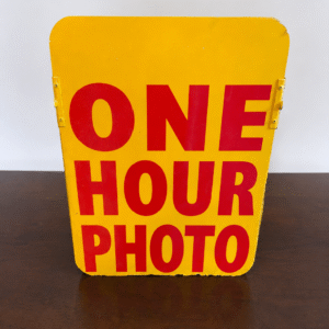 Vintage Photo Metal Sign