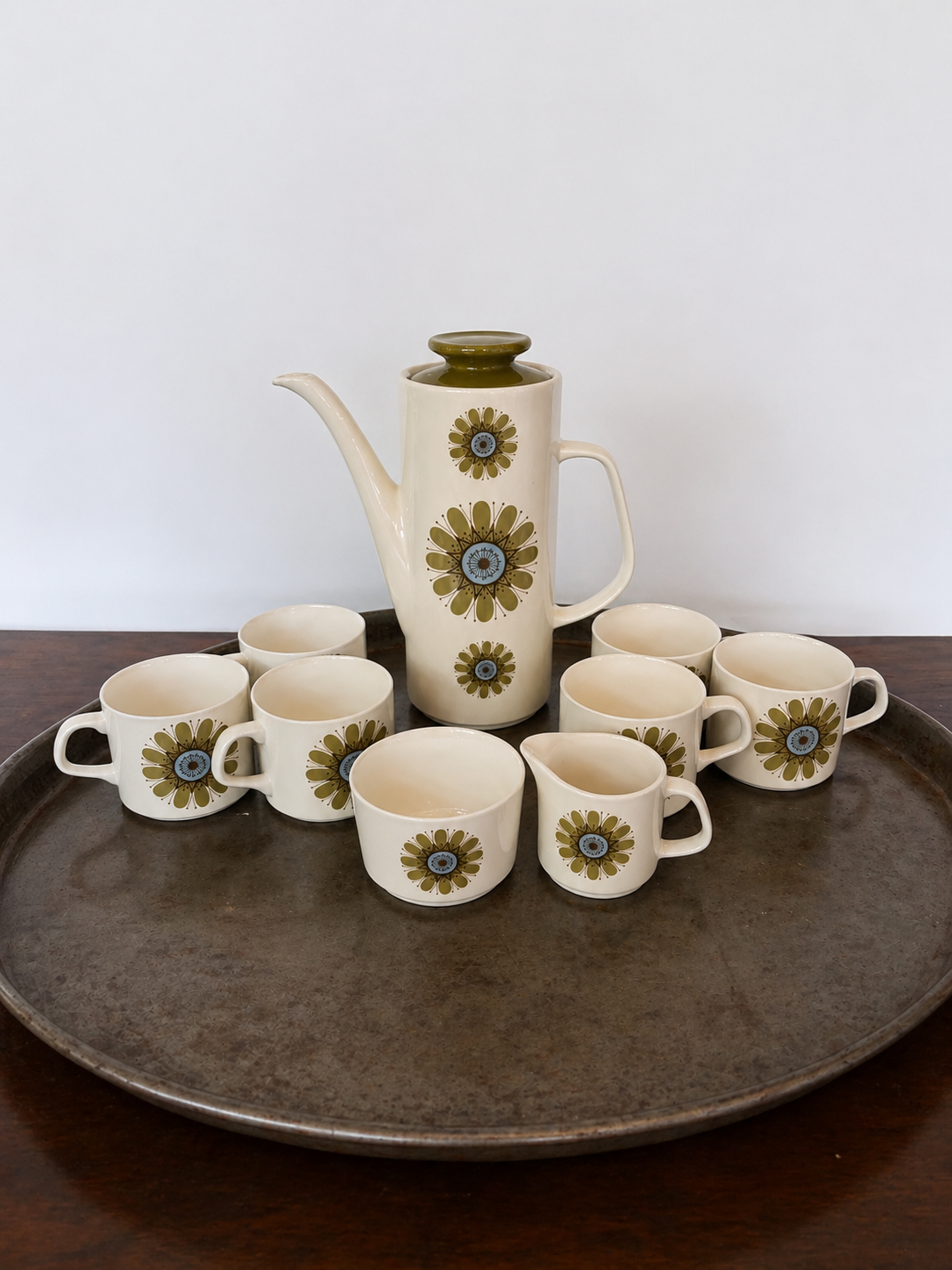 1973 J&G Meakin Coffee Set
