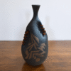 Contemporary Blackware Pottery Vase