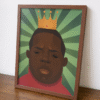 Notorious B.I.G Print by Stanley Chow