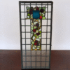 Art Nouveau Leaded Glass Panel