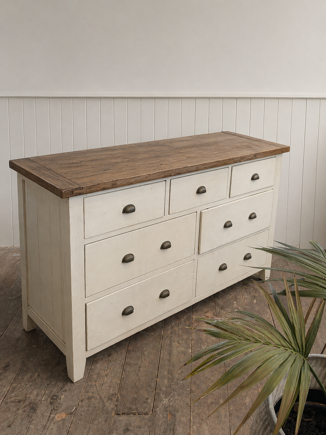 Reclaimed 'Watson' 7 Drawer Unit