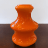 1960s Orange Glass Shade