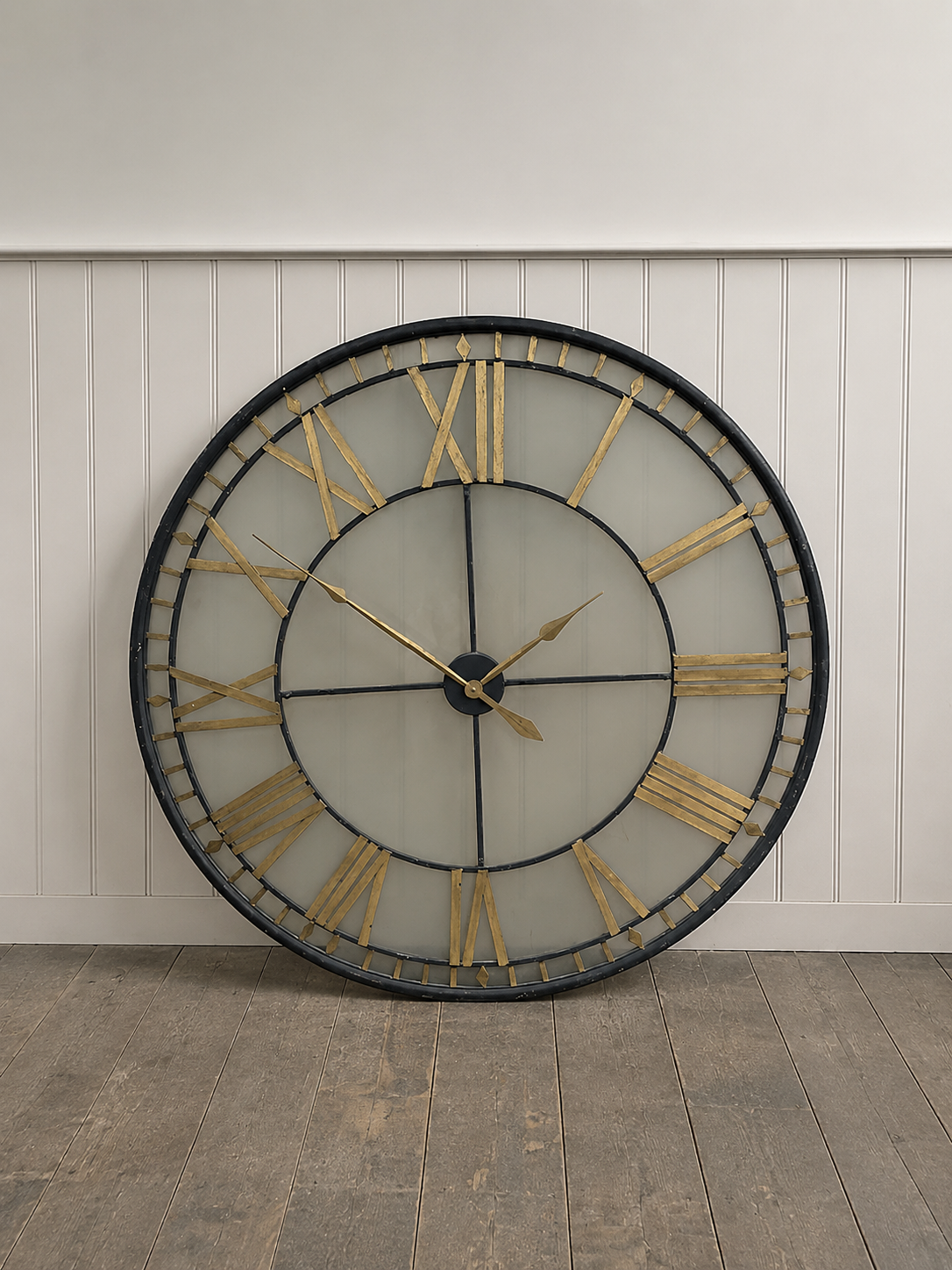Vintage Oversized Skeleton Clock