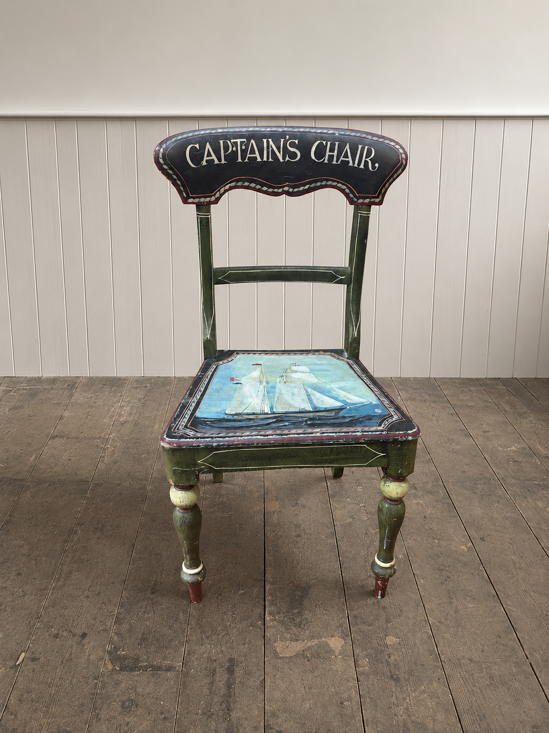 Vintage Hand Painted Chair