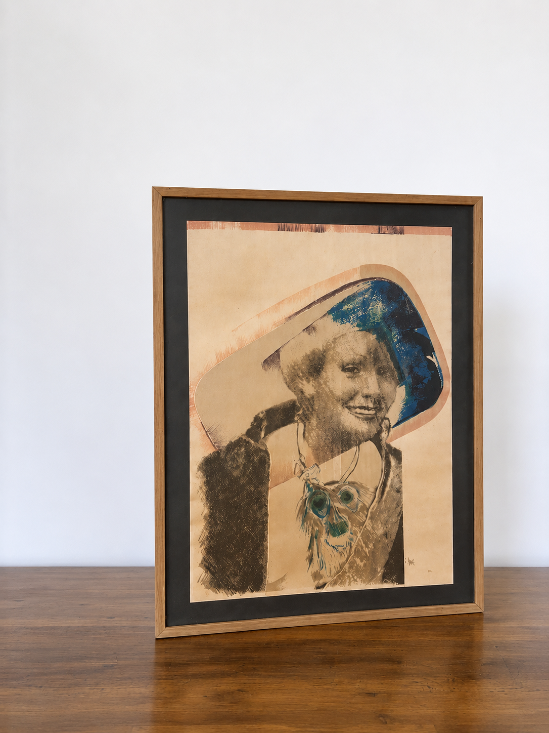 'Peacock Feathers' by Pol Mara Print