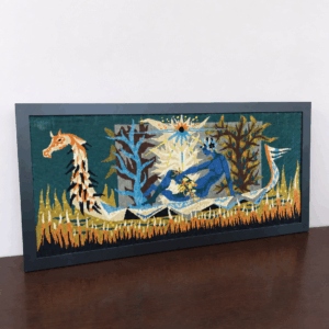 1970s La Barque De L'Ondine Tapestry