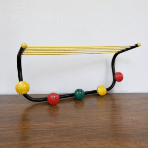 Mid Century Multi Coloured Coat Rack
