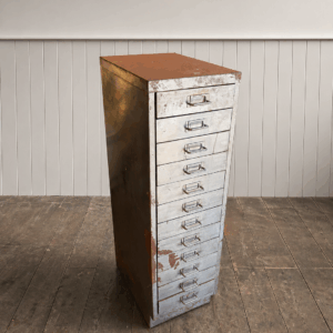 Vintage Industrial Filing Cabinet