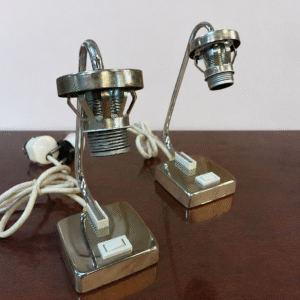 1960s French Desk Lamp Pair